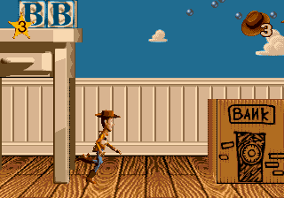 Toy Story (Europe) In game screenshot